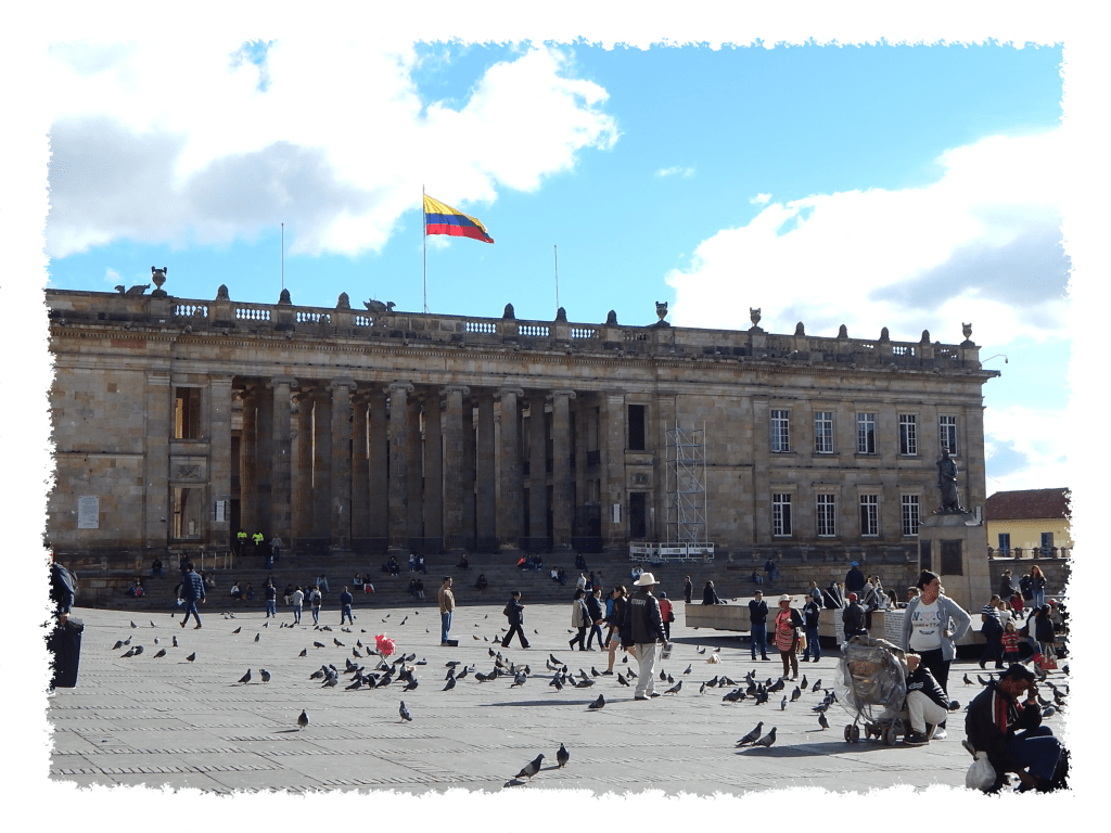 Kongressgebäude auf der Plaza Bolívar in Bogotá