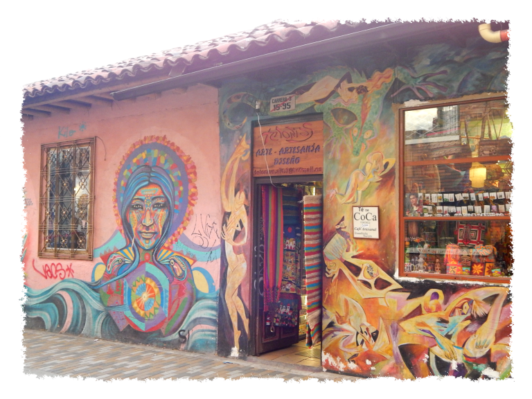 Grafitti in Bogotá
