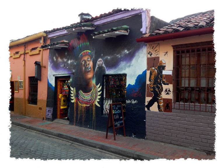 Grafitti in Bogotá