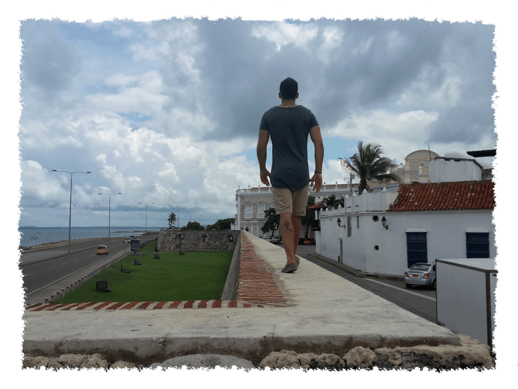 Stadtmauer in Cartagena