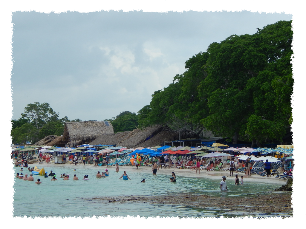 Playa Blanca in Barú nahe Cartagena