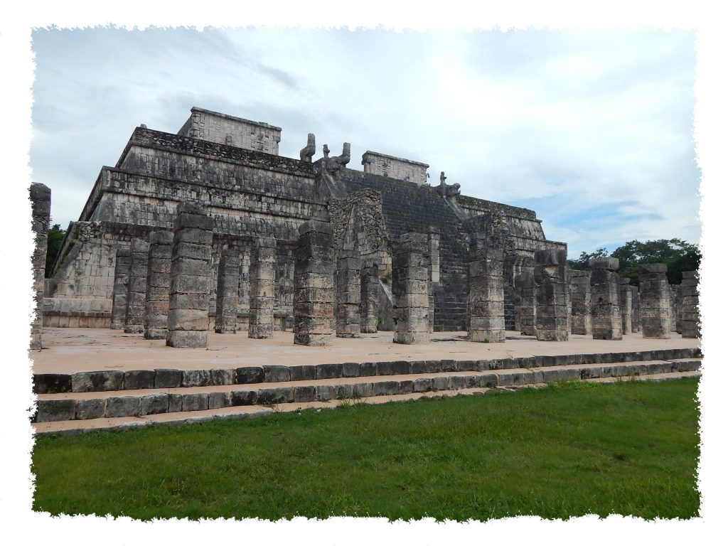 Ruinen in Chichén Itzá, Mexiko