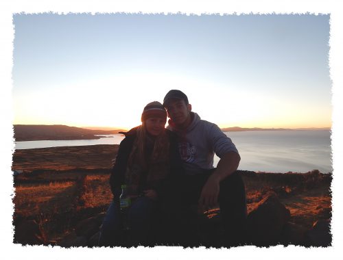 Hannah & Henrik am Titicacasee in Peru
