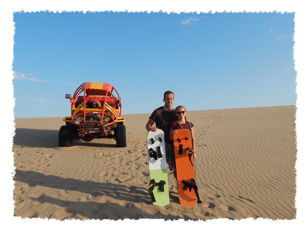 Paracas Sandboarden in Huacachina