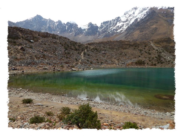 Panoarama der Laguna Humantay