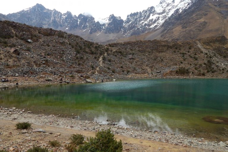 Panoarama der Laguna Humantay
