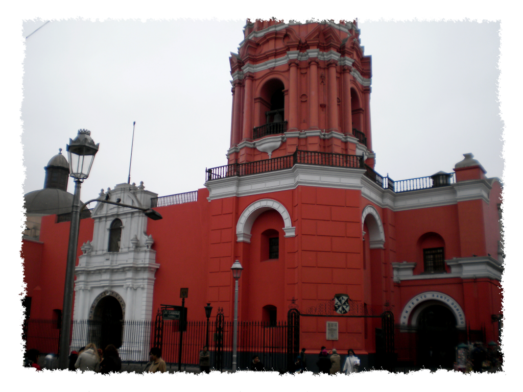 Lima - Rote Kirche