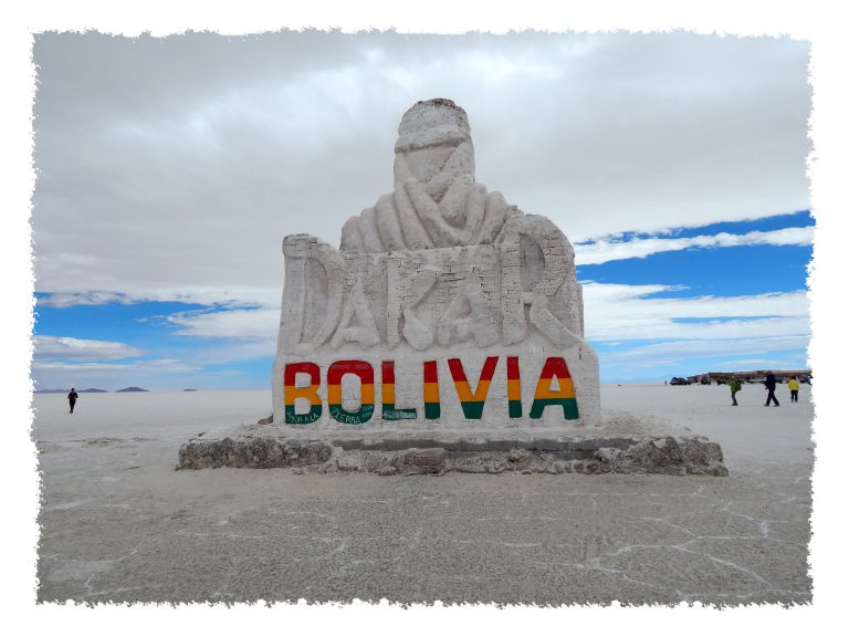 Uyuni - Rallye Dakar Denkmal
