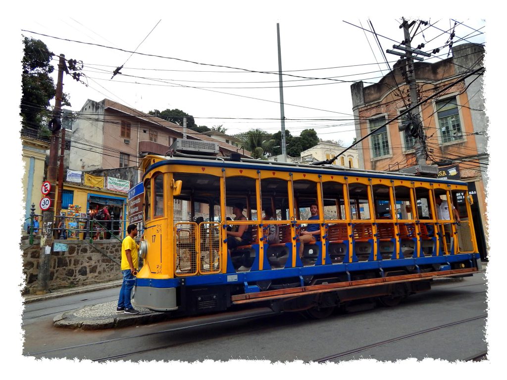Tram in Santa Teresa, Rio de Janeiro