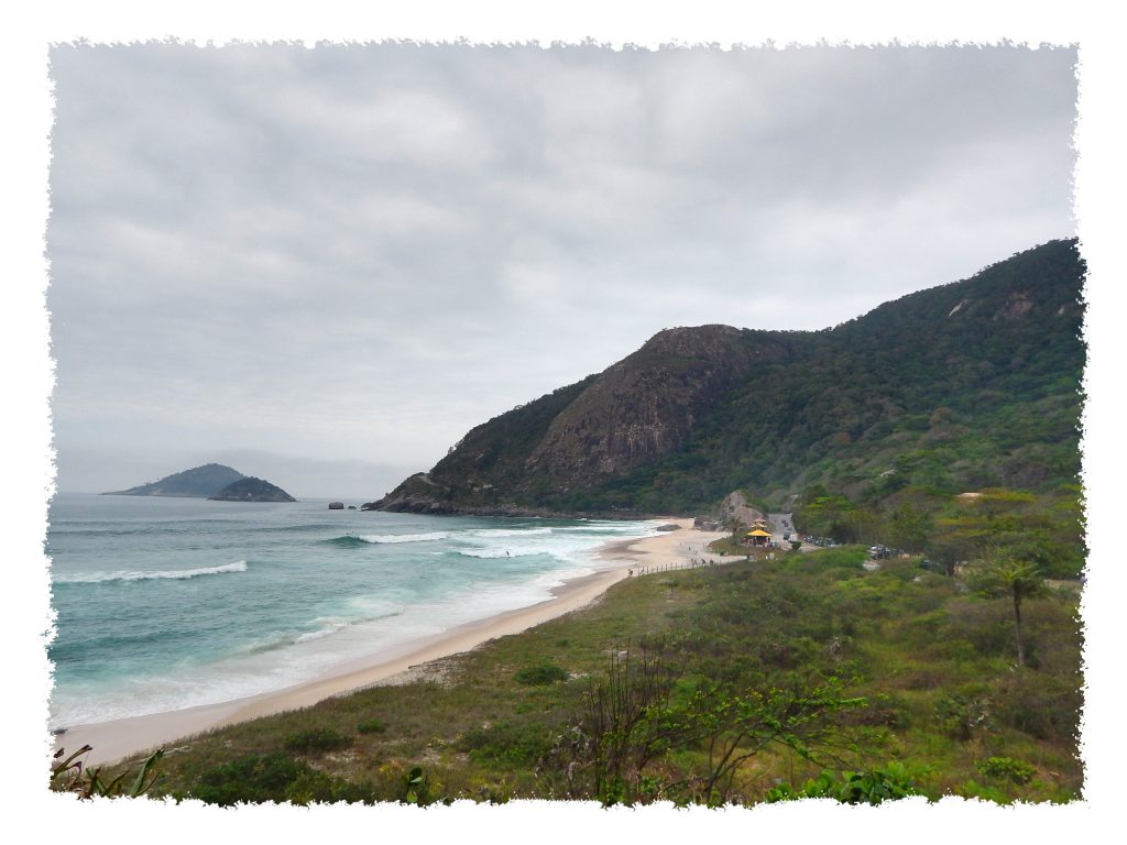 Ausblick auf Prainha nahe Rio de Janeiro