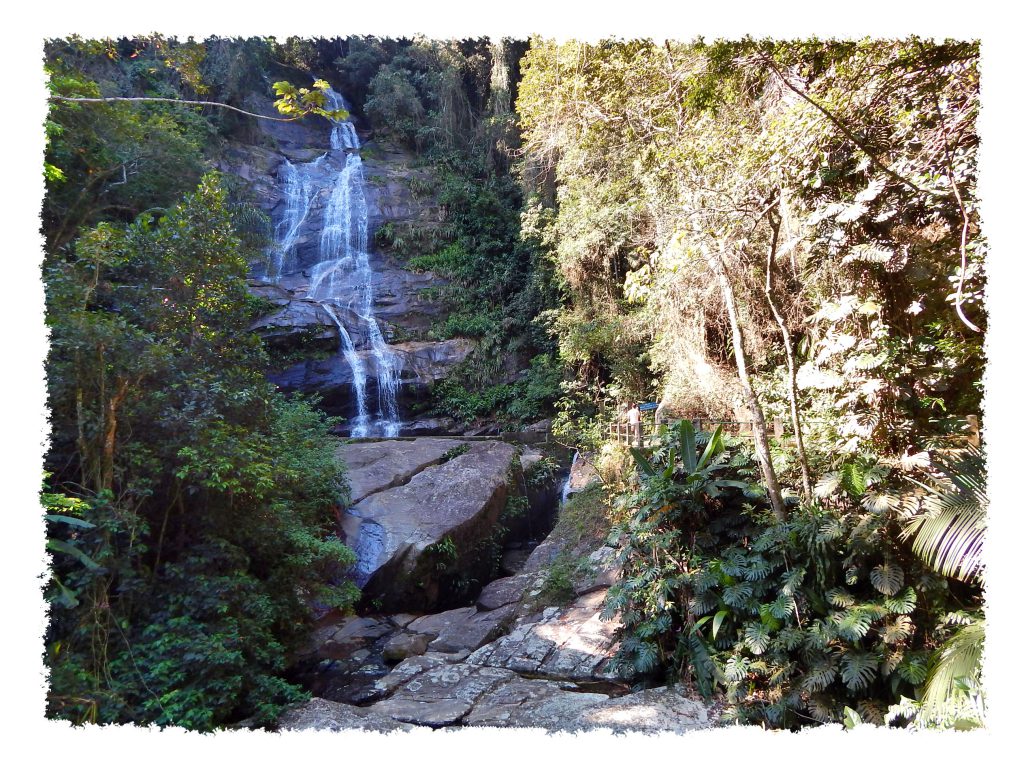 Cascatinha Taunay im Tijuca Nationalpark in Rio de Janeiro