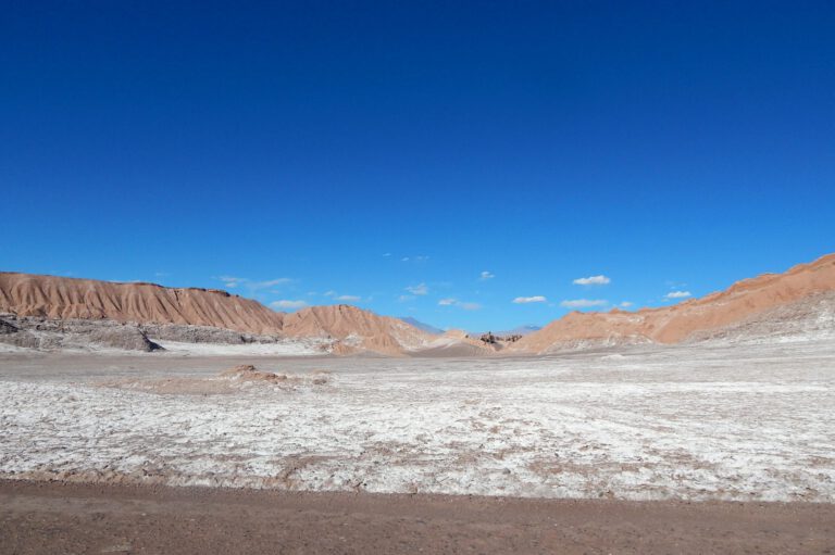 Lanschaft im Valle de la Luna