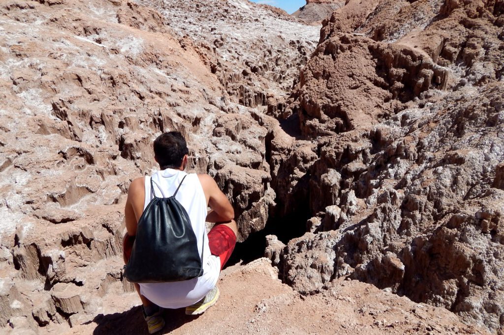 Henrik im Valle de la Luna