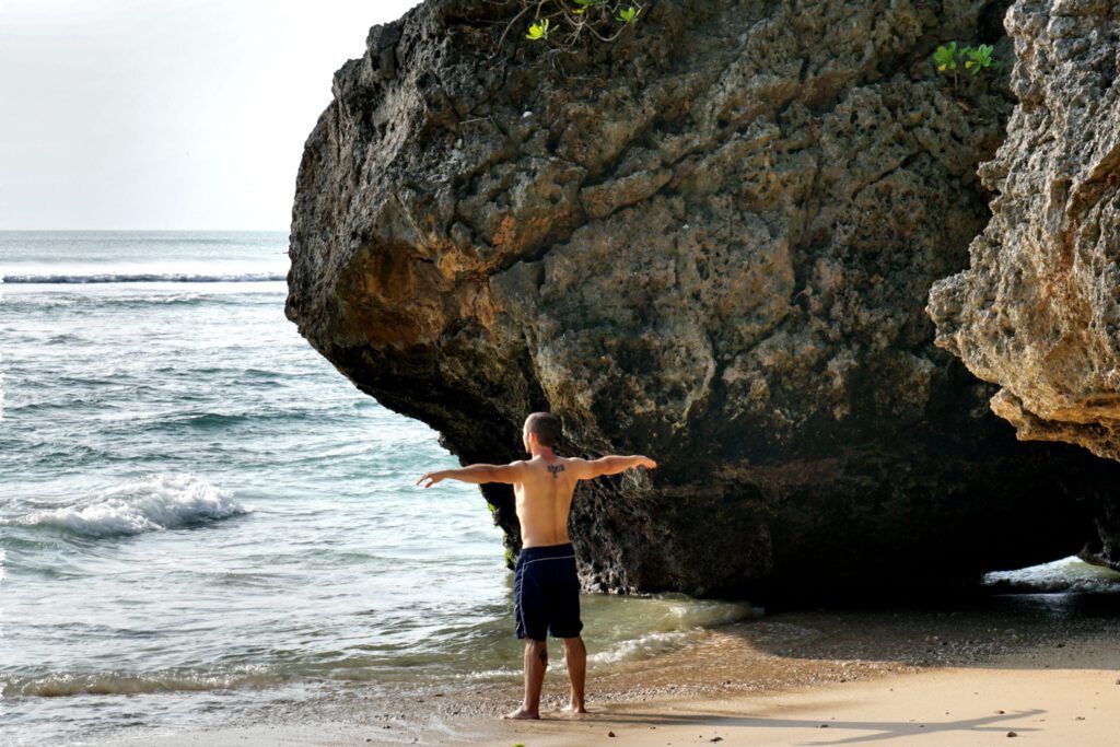 Was ist Heimat? Henrik am Strand
