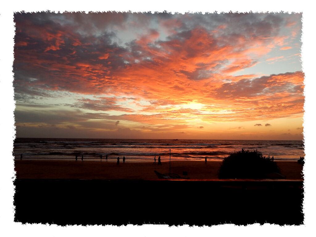 Sri Lanka - Bentota Beach Sonnenuntergang