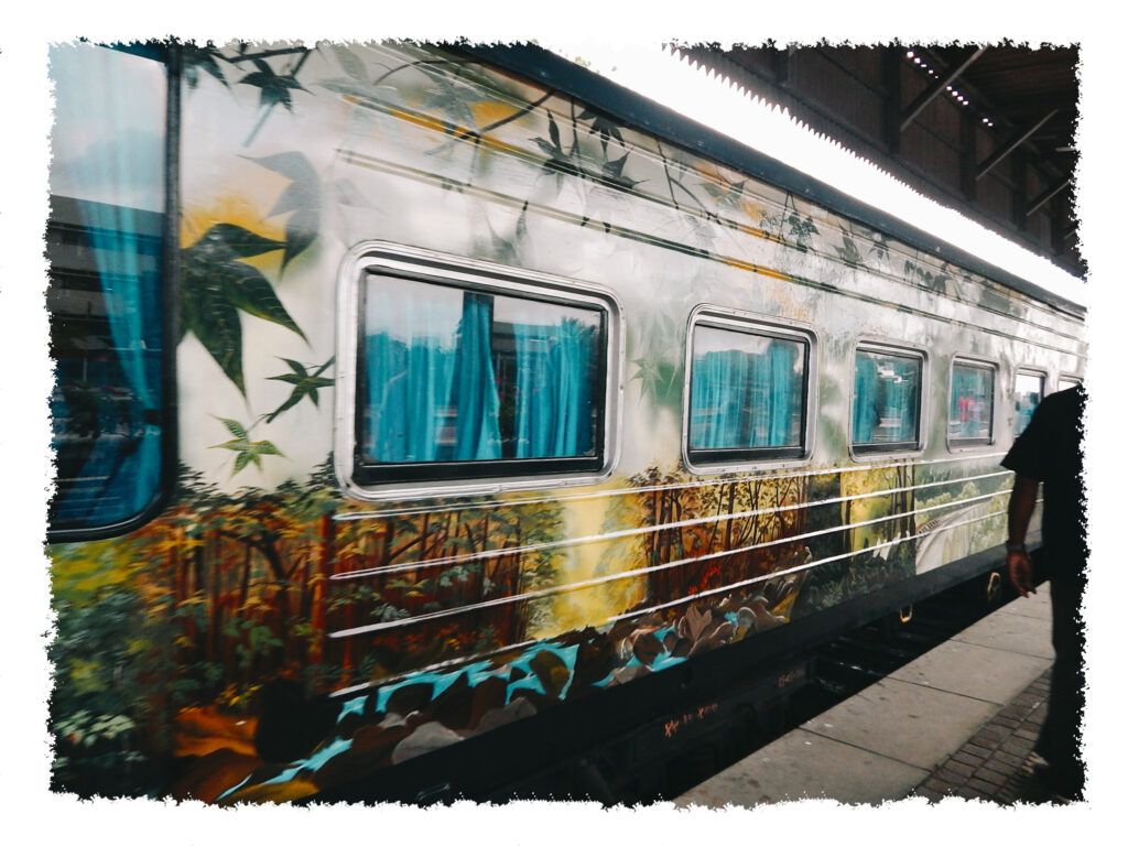 Sri Lanka - Zug nach Kandy