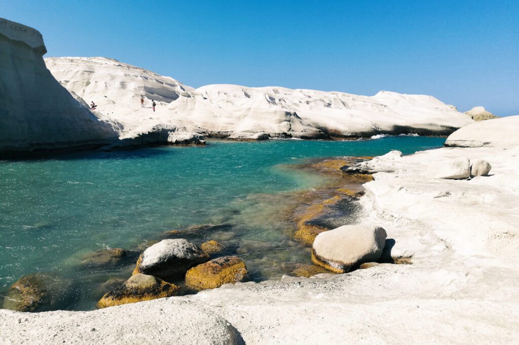 Sarakiniko auf der Insel Milos