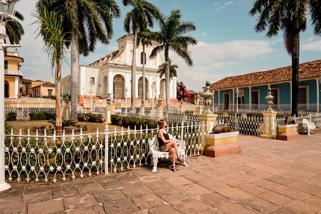 Plaza Mayor in Trinidad Kuba