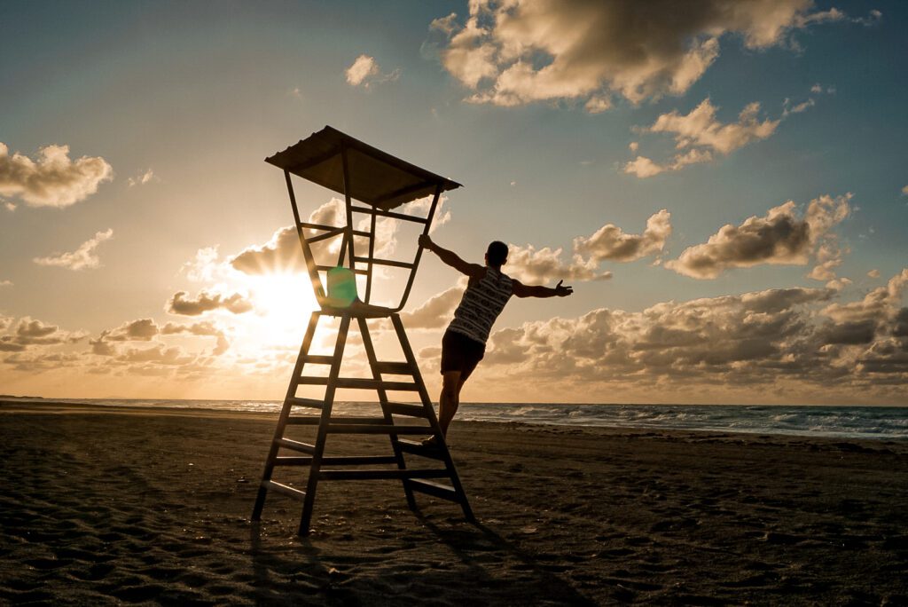 Sonnenuntergang am Strand von Varadero